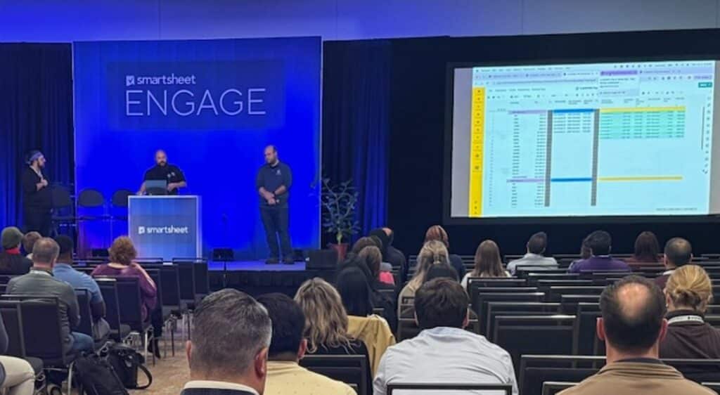 Smartsheet ENGAGE 2025 presentation